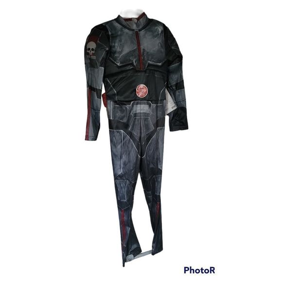 Disney Star Wars Bad Batch Wrecker Costume NWT 7/8 Mask Not Included - Picture 3 of 4